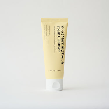 yellow bottle of facial cleanser