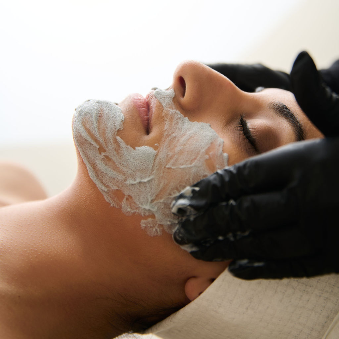 KrX OxyGlow Blue Tansy Bubble Cleanser - by Kin Aesthetics 