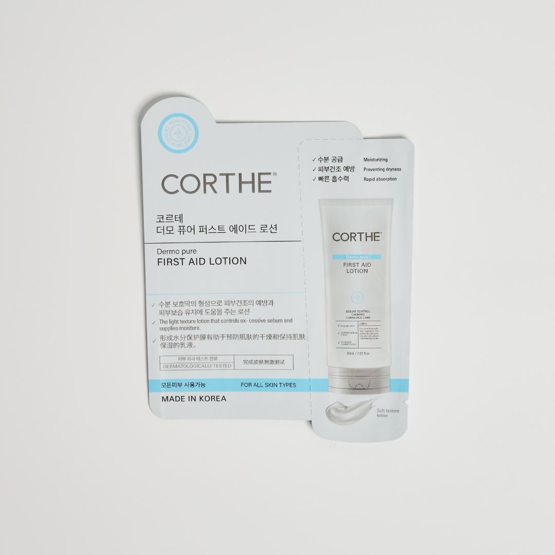 SAMPLE Corthe First Aid Lotion 20/Pack - by Kin Aesthetics 