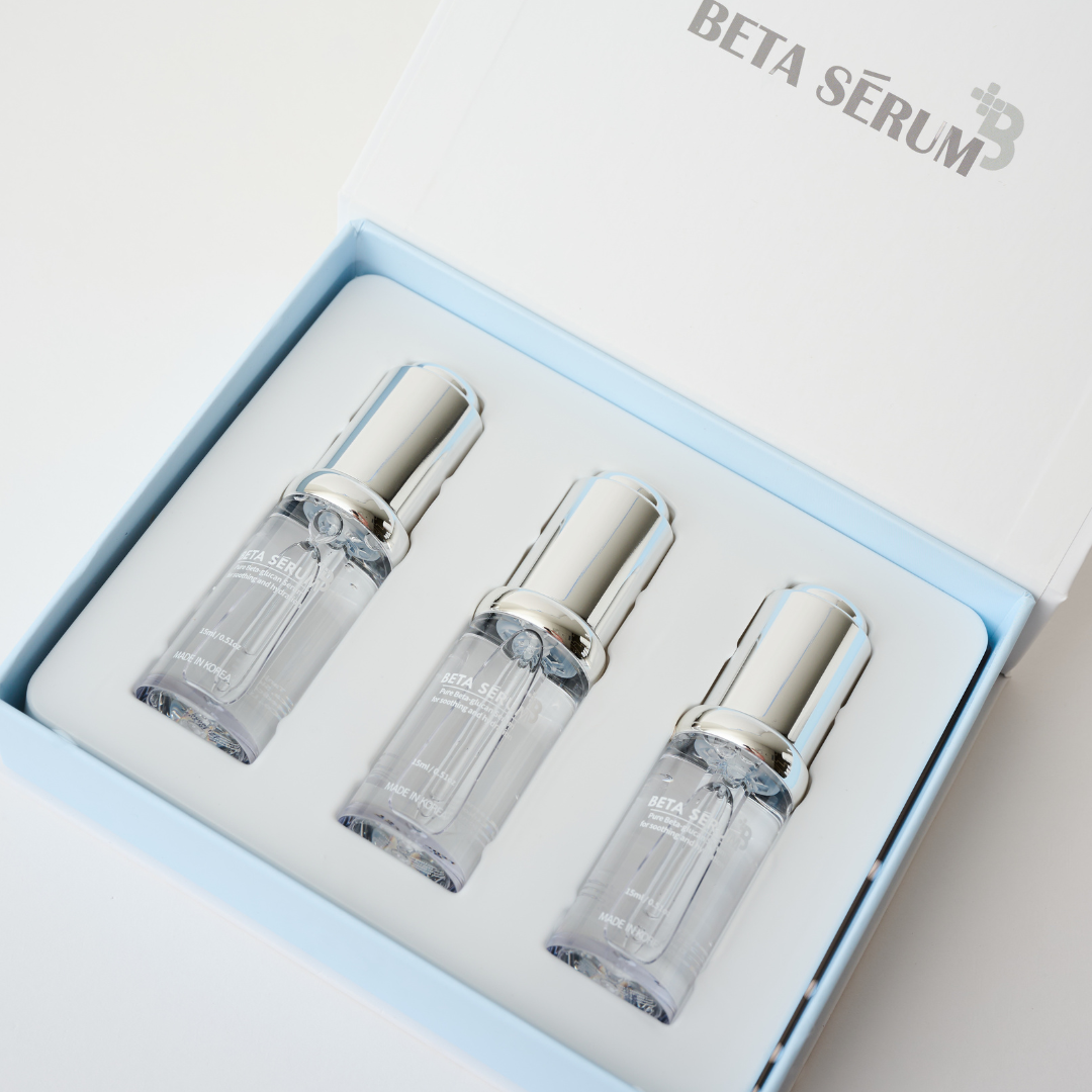 white box full of 3 serums 