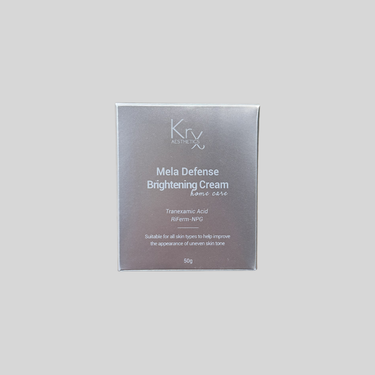 silver container of skincare