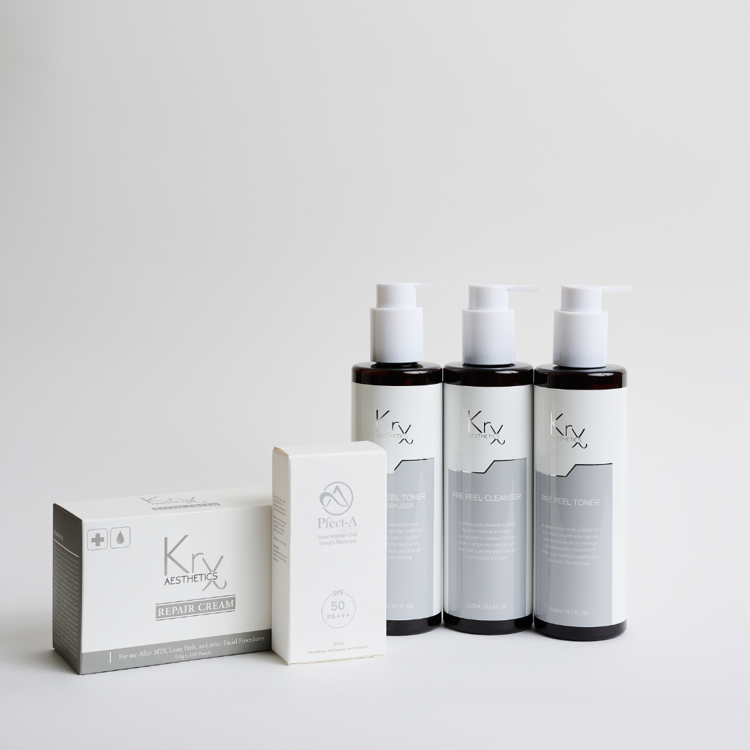 KrX Pre + Post Peel Kit - by Kin Aesthetics 