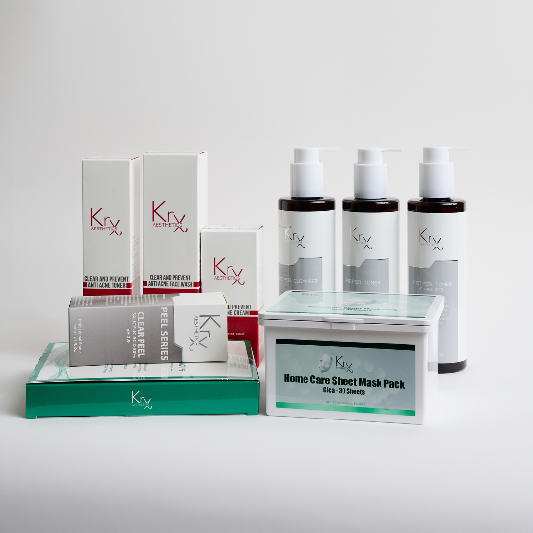 KrX Acne Facial Bundle - by Kin Aesthetics 