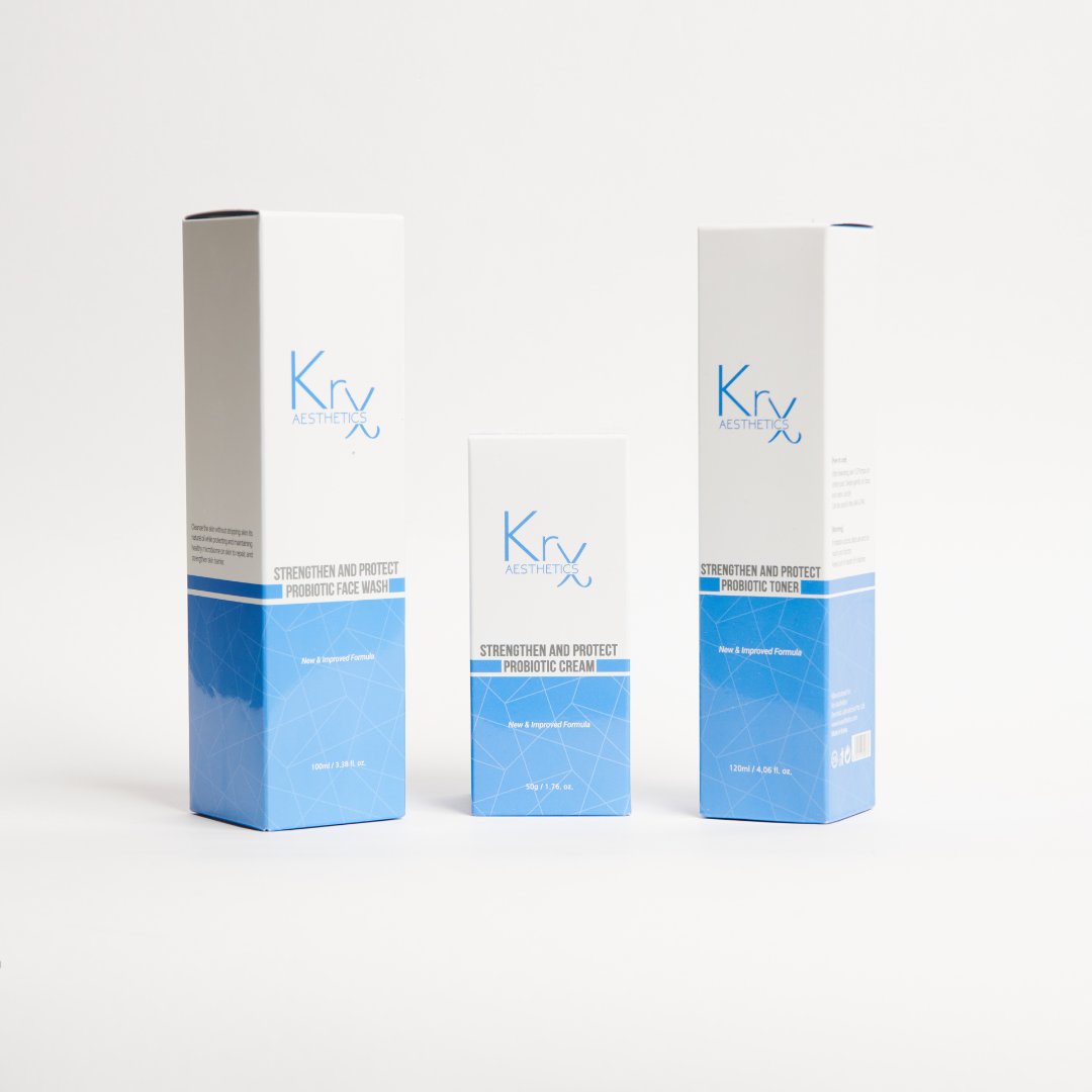 KrX Strengthen + Protect Probiotic Bundle - by Kin Aesthetics 