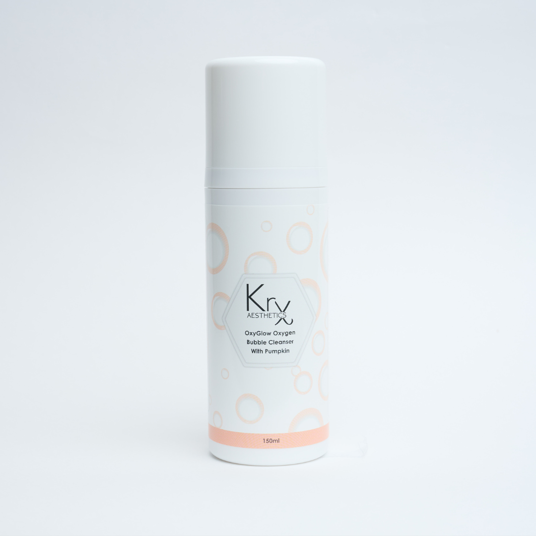 KrX OxyGlow Pumpkin Bubble Cleanser - by Kin Aesthetics 