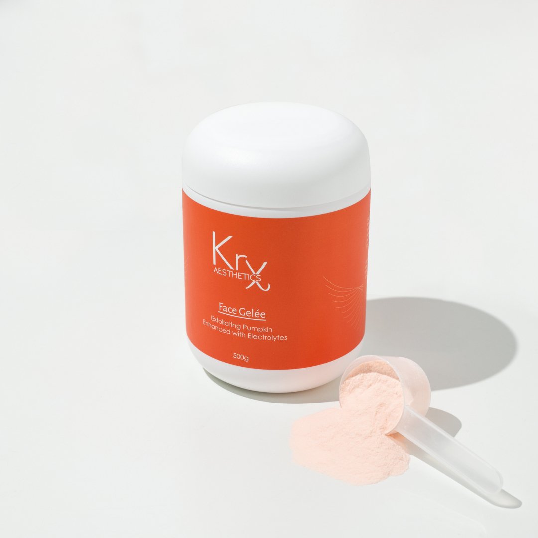 KrX Face Gelee Exfoliating Pumpkin Modeling Mask - by Kin Aesthetics