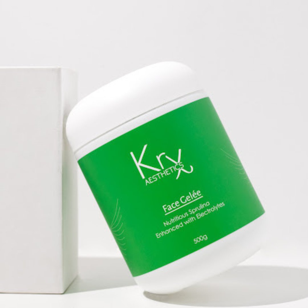 KrX Face Gelee Nutritious Spirulina Modeling Mask - by Kin Aesthetics