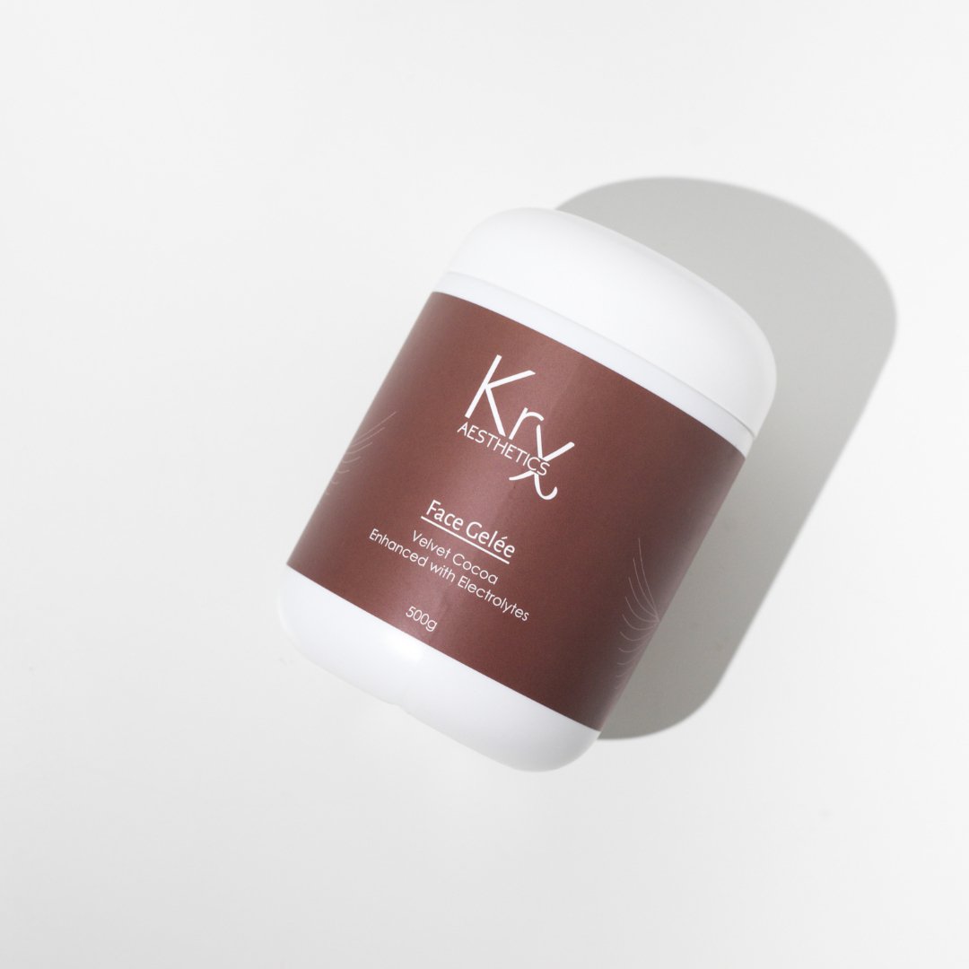 KrX Face Gelee Velvet Cocoa Modeling Mask - by Kin Aesthetics